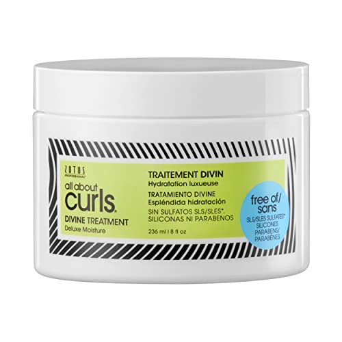 All About Curls Free of Sls/Sles Sulfates, Divine Treatment, Silicones & Parabens/Color-Safe, 8-Ounce / 236 ml (Pack of 1)