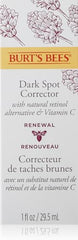 Burt's Bees® Face Serum, Renewal Dark Spot Corrector with Bakuchiol Natural Retinol Alternative, 29.5 mL