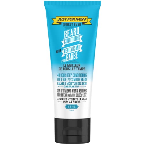 Just For Men The Best Beard Conditioner Ever, Made with Oatmeal, Aloe, Chamomile, and Jojoba Oil, 88mL