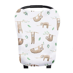 Copper Pearl Baby Car Seat Cover Canopy and Nursing Cover Multi-Use Stretchy 5 in 1 Gift"Noah", 4.8 Ounces