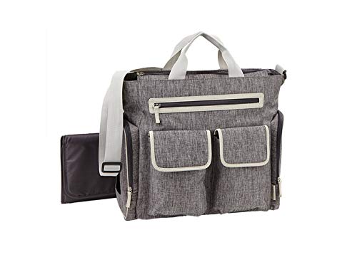 Babyboom Places and Spaces Satchel Diaper Bag, 1.8 oz - lb