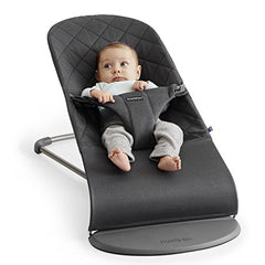 BabyBjorn Fabric Seat for Bouncer, Cotton, Sand Gray