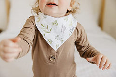 Cooper Pearl Baby Bandana Drool Bibs for Drooling and Teething 4 Pack Gift Set''Haven'' by Copper Pearl',