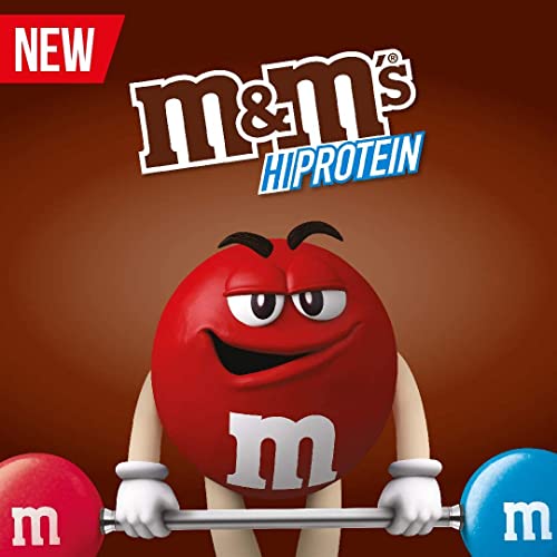 Mars M&M's Chocolate Flavour Whey Protein Shake Powder 875g, 25 Servings, 21g Protein, Suitable for Vegetarians
