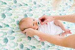 Copper Pearl Premium Fitted Knit Crib Sheet/Toddler Sheet"Desert", 0.60 gram (OJ-EYY1-Q58S)