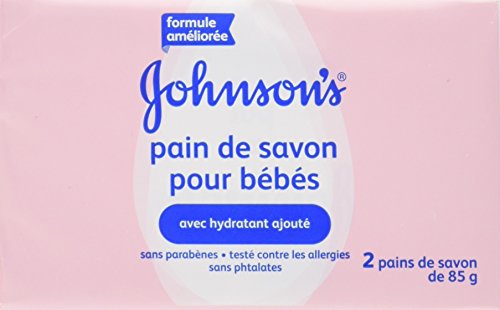 Johnson's Baby Soap Bar, Baby Soap, Mild and Moisturizing, 1 Bar