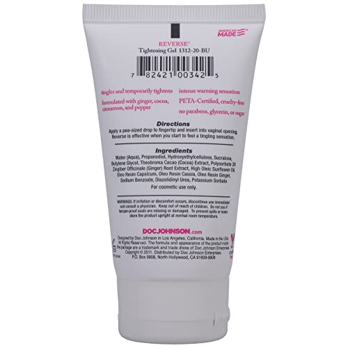 Doc Johnson Reverse, Tightening Gel for Women, 2 Oz