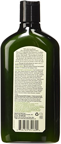 Avalon Organics Rosemary Volumizing Conditioner, 325ml (Pack of 3)