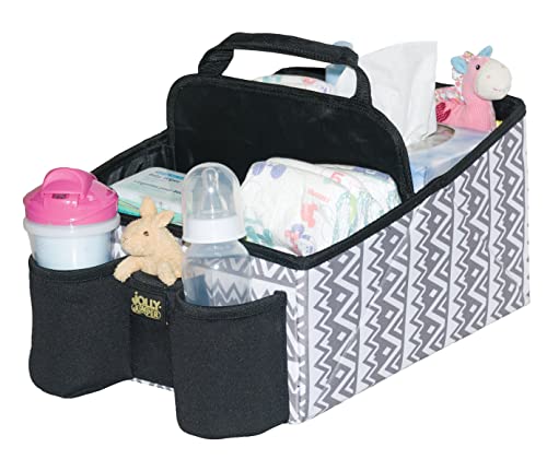 Jolly Jumper Travel Caddy, Grey/White