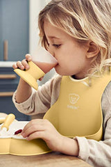 BABYBJÖRN Baby Dinner Set, Powder Yellow