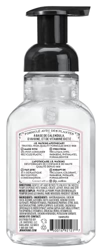J.R. Watkins Rosewater Foaming Hand Soap 266 mL