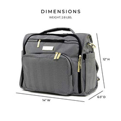 Ju-Ju-Be Legacy Collection B.F.F. Convertible Diaper Bag, The Queen of the Nile