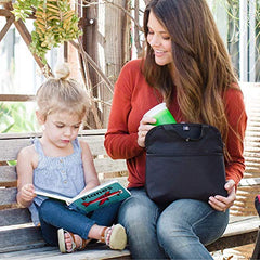 J.L. Childress Maxicool 4 Bottle Stroller Cooler, Black