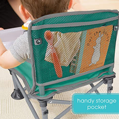 Pop 'N Sit Portable Booster (Teal & Grey)