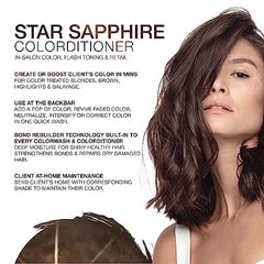 Celeb Luxury Intense Color Depositing Colorditioner Conditioner + Bondfix Bond Rebuilder, Vegan, Sustainably Sourced Plant-Based, Semi-Permanent, Viral and Gem Lites Colorditioners