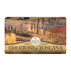 Nesti Dante Emozioni In Toscana Italian Bar Soap, Campagna Dorata - Nourishing, 250 Grams