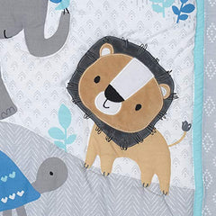 Bedtime Originals Jungle Fun 3-Piece Crib Bedding Set