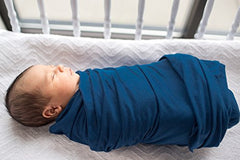 Copper Pearl Large Premium Knit Baby Swaddle Receiving Blanket River, 9.6 Ounces