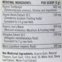 Iron Vegan Balanced Energy, Mushrooms & Adaptogen Blend, Iced Tea Lemonade Flavour, 150 gram