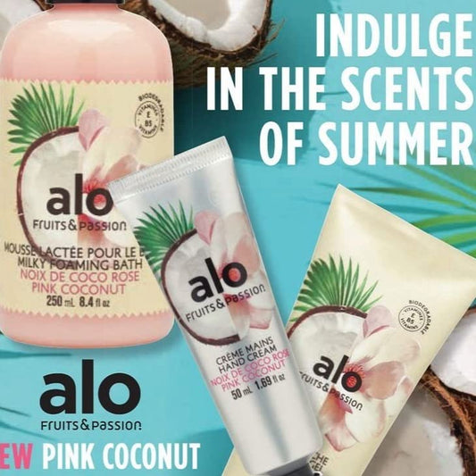 Alo Fruits & Passion Whipped Body Cream - Pink Coconut - 200ml