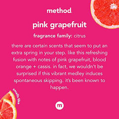 Method All-Purpose Cleaner, Pink Grapefruit, 828 ml - Zecoya