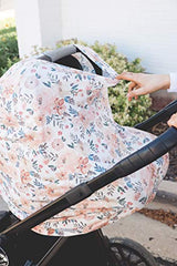 Copper Pearl Baby Car Seat Cover Canopy and Nursing Cover Multi-Use Stretchy 5-In-1 Gift "Autumn"