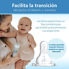 Dr. Brown’s Natural Flow® Anti-Colic Options+™ Narrow Glass Baby Bottles, 2-Pack, 4 oz /120 mL
