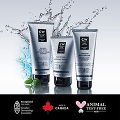 CW Beggs Face Scrub for Men, All Skin Types, Hypoallergenic, Fragrance-Free, Paraben-Free, Alcohol-Free, Mineral Oil-Free, Cruelty-Free