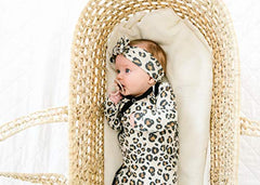 Copper Pearl Baby Stretchy Soft Knit Headband Zara, 0.10 gram