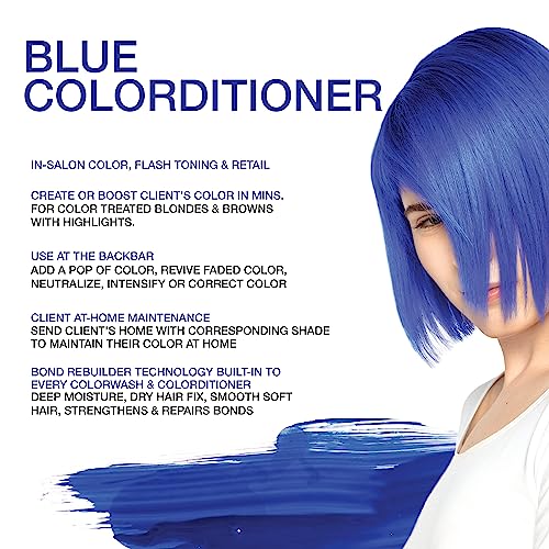 Celeb Luxury Intense Color Depositing Colorditioner Conditioner + Bondfix Bond Rebuilder, Vegan, Sustainably Sourced Plant-Based, Semi-Permanent, Viral and Gem Lites Colorditioners