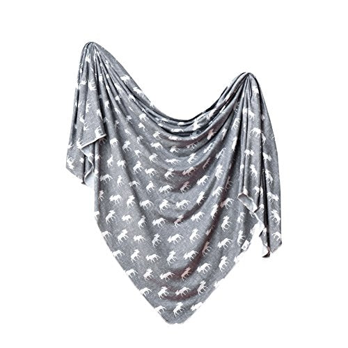 Copper Pearl Swaddle Blanket Scout