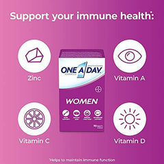 One A Day Women's Multivitamin Tablet, Specially Formulated with Vitamins & Minerals for Women