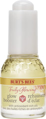Burt's Bees Truly Glowing Reawakening Glow Booster, Face Serum with Antioxidant-Rich Oils, 100% Natural Origin, Developed with Dermatologists, 15mL