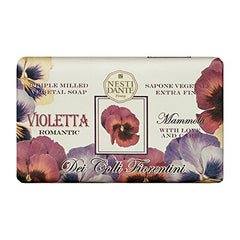 Nesti Dante Dei Colli Fiorentini Italian Triple-Milled Bar Soap, Violetta (Violet), 250 Grams