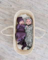 Copper Pearl Baby Stretchy Soft Knit Headband Zara, 0.10 gram