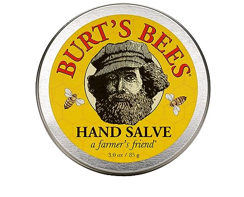 Burt's Bees 100% Natural Hand Salve Moisturizing Oil, 3 Ounce Tin