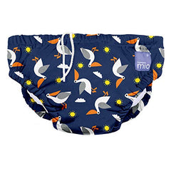 Bambino Mio, reusable swim diaper, pelican pier, medium (6-12 months)