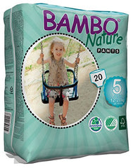 Bambo Nature Baby Training Pants Classic, Size 5 (26-44 lbs), 20 Count