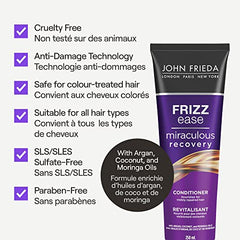 John Frieda Frizz Ease Miraculous Recovery Repairing Conditioner for Dry, Damaged Hair (250 mL)