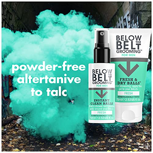 Below the Belt Fresh Ballers Gift Set for All Day Comfort – Keeps Them Clean and Dry