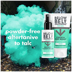 Below the Belt Fresh Ballers Gift Set for All Day Comfort – Keeps Them Clean and Dry