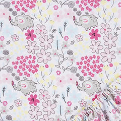 Jungle Flowers 2-Pack Microfiber Fitted Crib Sheet Set by Sammy & Lou®