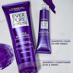 L'Oreal Paris Everpure Anti Brass Purple Mask, 90 ml.