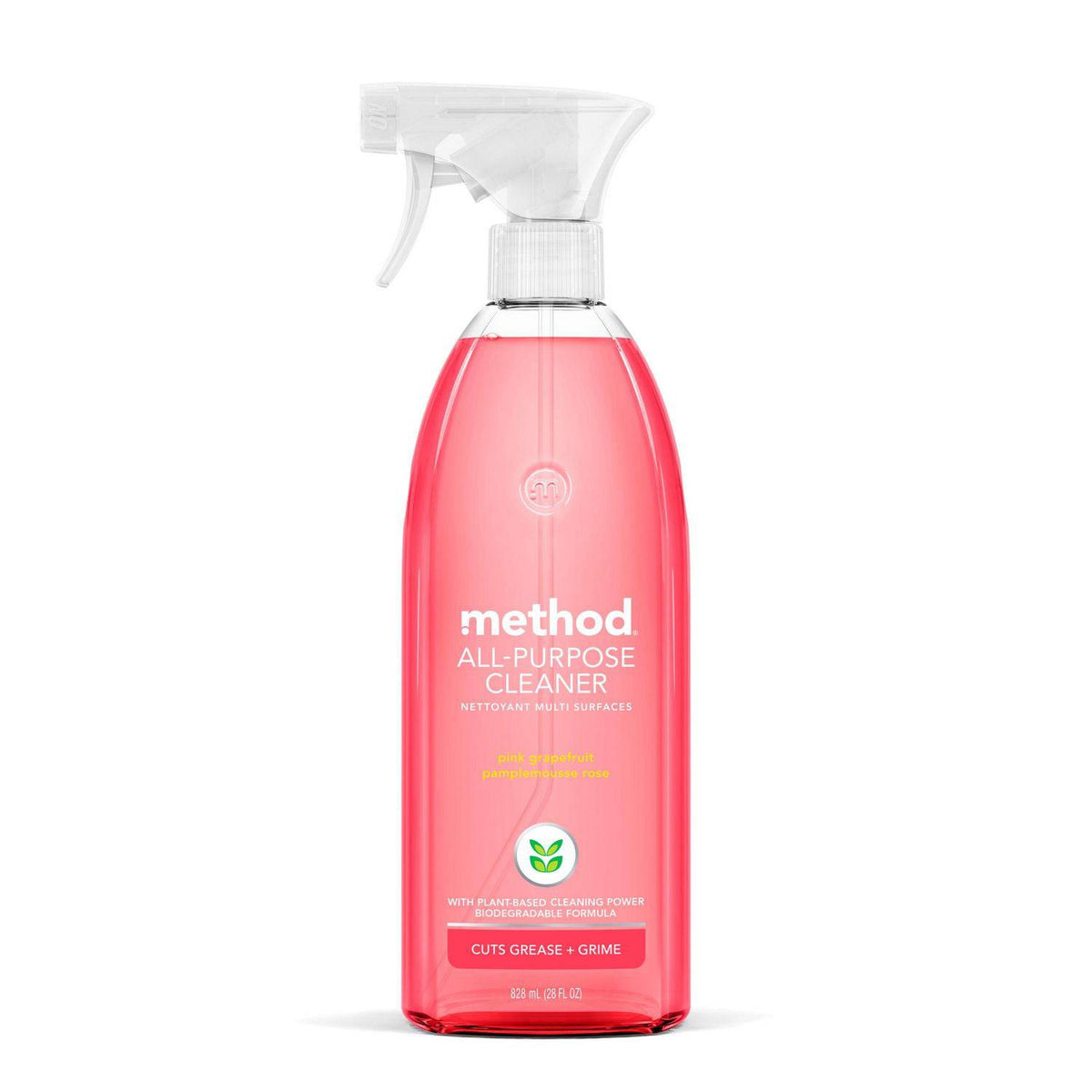 Method All-Purpose Cleaner, Pink Grapefruit, 828 ml - Zecoya