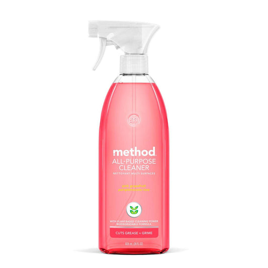 Method All-Purpose Cleaner, Pink Grapefruit, 828 ml - Zecoya