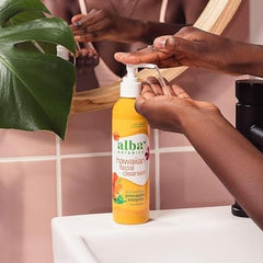 Alba Botanica Hawaiian Skin Care Pineapple Enzyme Facial Cleanser, 8 Fluid Ounce