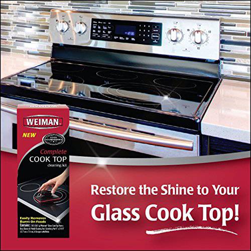 Weiman Glass Cook Top Cleaning Kit - Zecoya