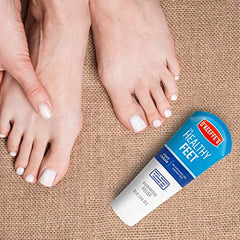 O'Keeffe's Healthy Feet Foot Cream, Healing Moisturizer, Relieves and Repairs Extremely Dry Cracked Feet, Instantly Boosts Moisture Levels, Two 3oz/85g Tubes, (Pack of 2) 108485