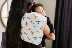 Copper Pearl Baby Burp Cloth Large 21''x10'' Size Premium Absorbent Triple Layer 3-Pack Gift Set"Ace", 245 grams
