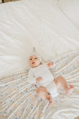 Copper Pearl Large Premium Knit Baby Swaddle Receiving Blanket Cosmos